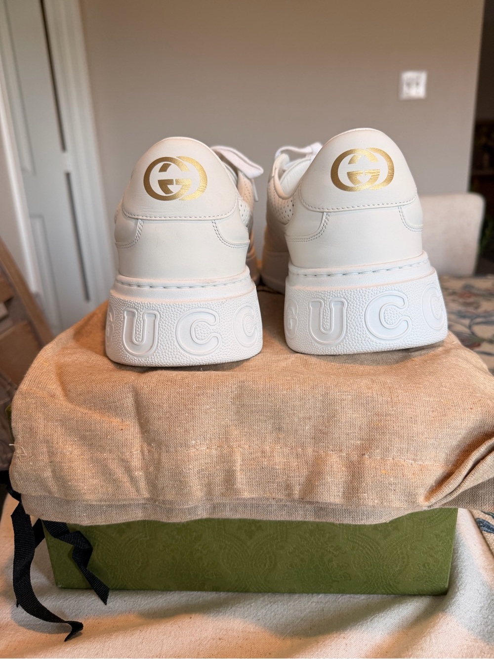 Gucci Embossed Sneaker - Picture 3 of 4